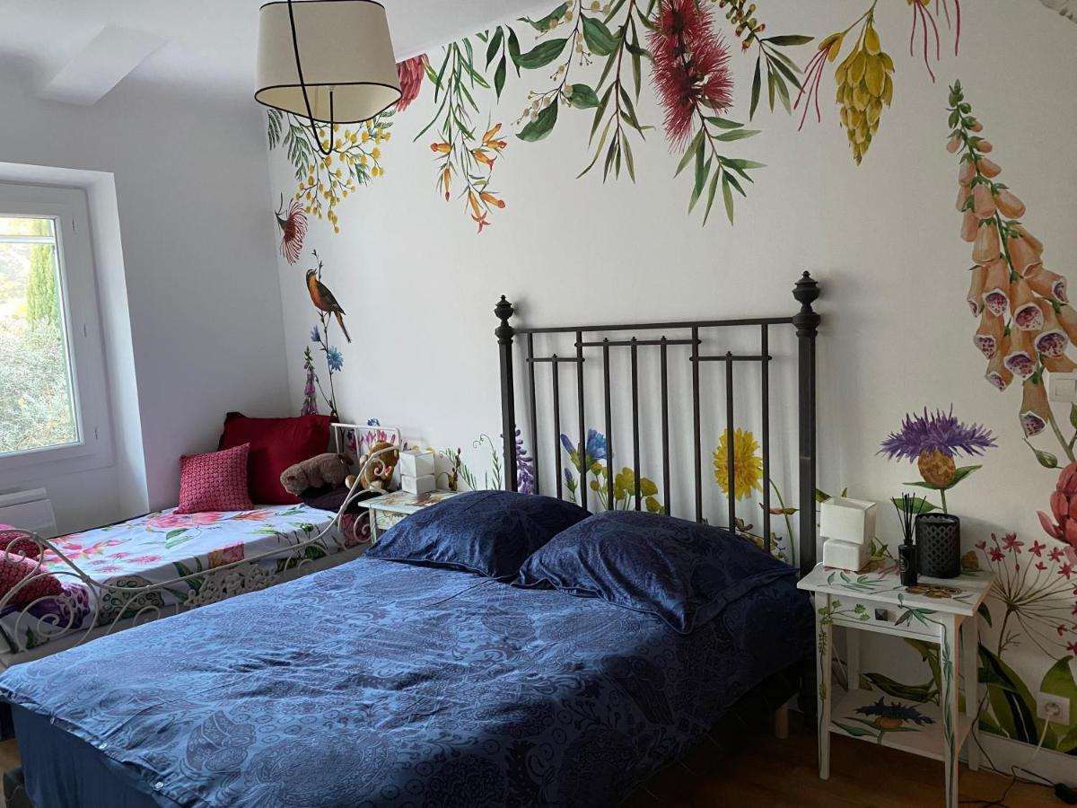Chambre Privee Dans Un Mas Au Centre Du Village Maubec  外观 照片